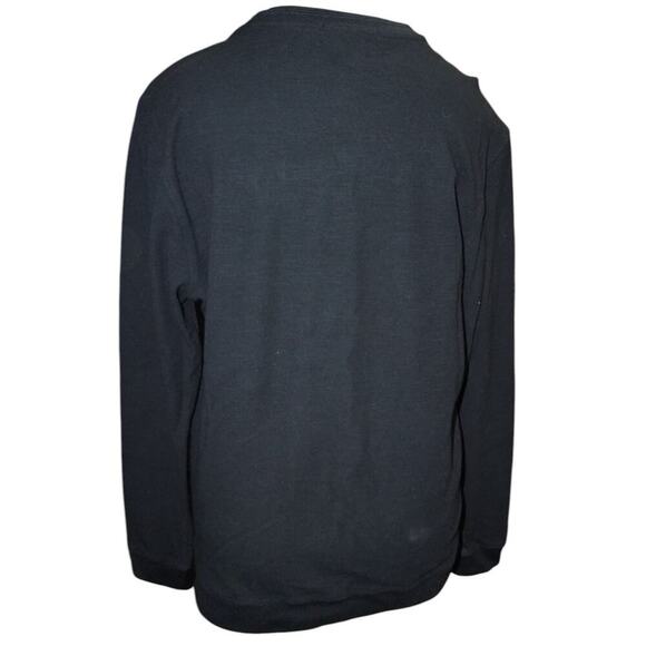 Vintage Embroidered Tiger Sweatshirt Black Pullover Crewneck XXL (Fits M/L) - Picture 5 of 7